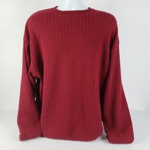Overton Mens Xl Lightweight Cable Sweater
Size XL